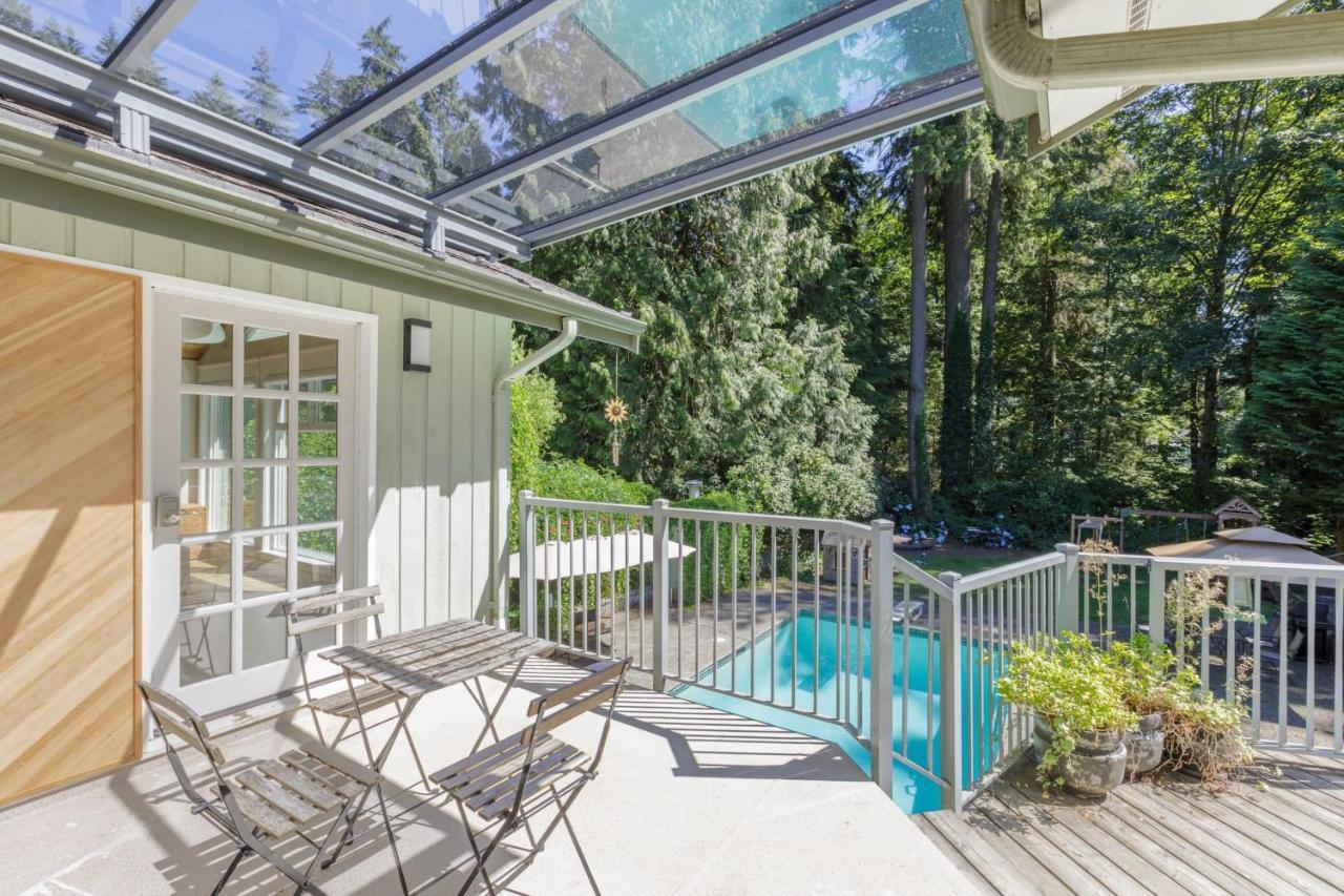 Beautiful Villa With Heated Pool Hot Tub By Forest North Vancouver Exteriér fotografie